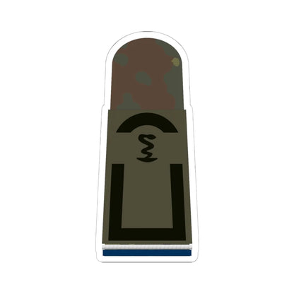 HA OS5 22 Stabsunteroffizier SanOA San PH R (Military Rank) STICKER Vinyl Kiss-Cut Decal 6 Inch White - The Sticker Space