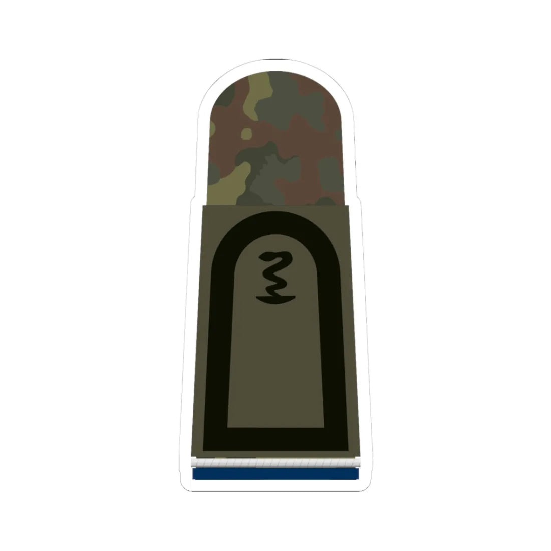 HA OS5 22 Stabsunteroffizier SanOA San PHx L (Germany) (Military Rank) STICKER Vinyl Kiss-Cut Decal 3 Inch White - The Sticker Space