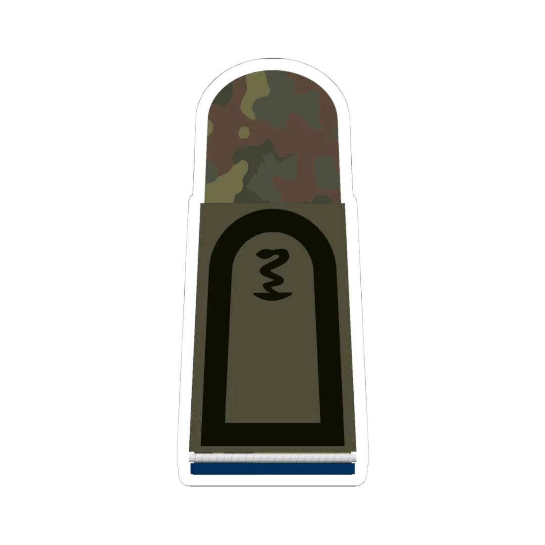 HA OS5 22 Stabsunteroffizier SanOA San PHx L (Germany) (Military Rank) STICKER Vinyl Kiss-Cut Decal 4 Inch White - The Sticker Space