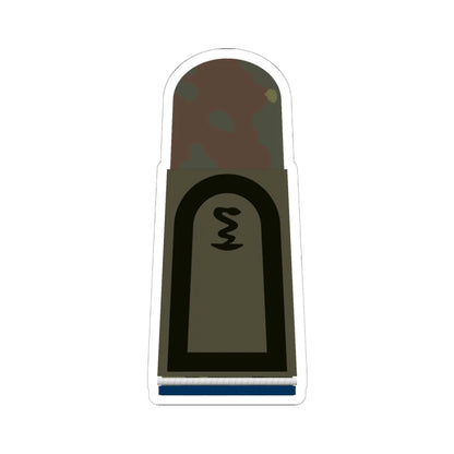 HA OS5 22 Stabsunteroffizier SanOA San PHx R (Germany) (Military Rank) STICKER Vinyl Kiss-Cut Decal 6 Inch White - The Sticker Space