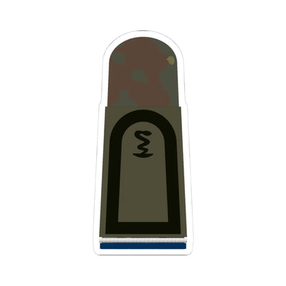HA OS5 22 Stabsunteroffizier SanOA San PHx R (Military Rank) STICKER Vinyl Kiss-Cut Decal 4 Inch White - The Sticker Space