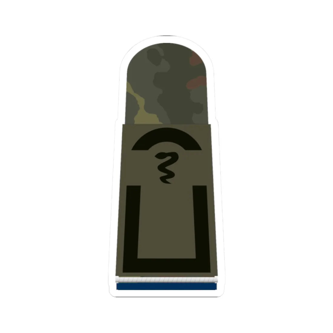 HA OS5 22 Stabsunteroffizier SanOA San TM L (Military Rank) STICKER Vinyl Kiss-Cut Decal 2 Inch White - The Sticker Space