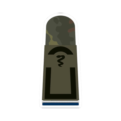 HA OS5 22 Stabsunteroffizier SanOA San TM L (Military Rank) STICKER Vinyl Kiss-Cut Decal 2 Inch White - The Sticker Space