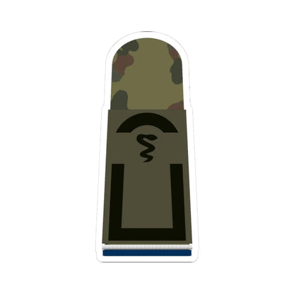 HA OS5 22 Stabsunteroffizier SanOA San TM R (Germany) (Military Rank) STICKER Vinyl Kiss-Cut Decal 3 Inch White - The Sticker Space