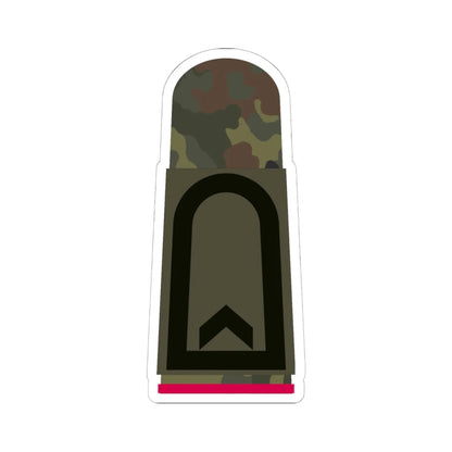 HA OS5 31 Feldwebel Pz (Germany) (Military Rank) STICKER Vinyl Kiss-Cut Decal 6 Inch White - The Sticker Space