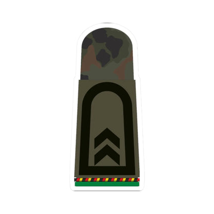 HA OS5 32 Oberfeldwebel d.R. PzGren (Germany) (Military Rank) STICKER Vinyl Kiss-Cut Decal 2 Inch White - The Sticker Space