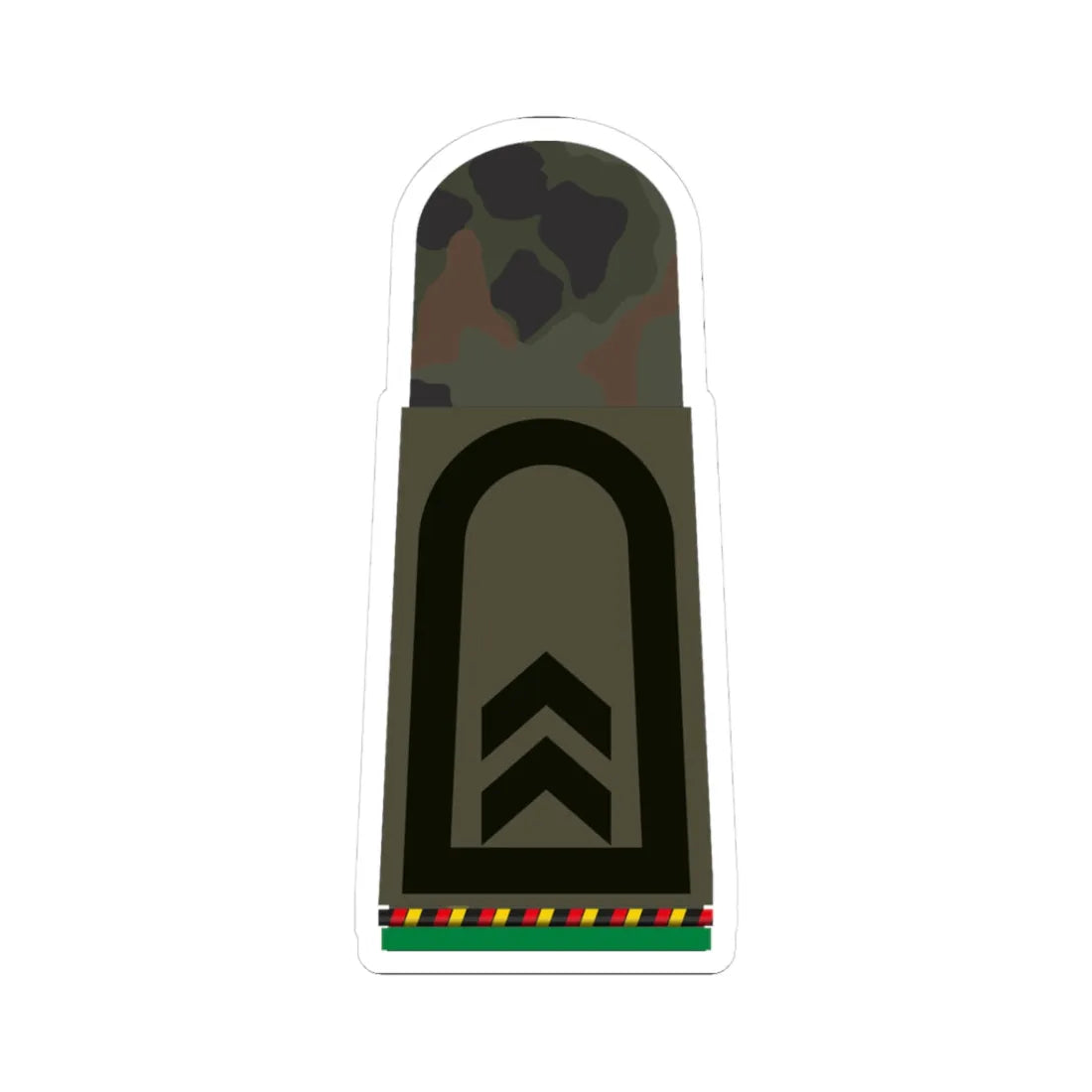 HA OS5 32 Oberfeldwebel d.R. PzGren (Germany) (Military Rank) STICKER Vinyl Kiss-Cut Decal 3 Inch White - The Sticker Space