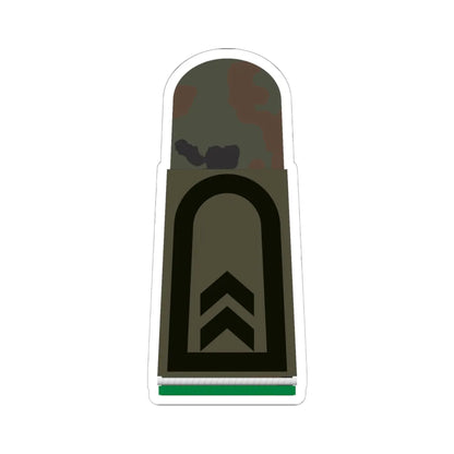 HA OS5 32 Oberfeldwebel OA PzGren (Germany) (Military Rank) STICKER Vinyl Kiss-Cut Decal 6 Inch White - The Sticker Space