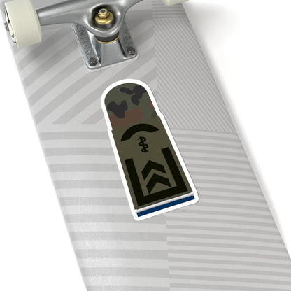 HA OS5 32 Oberfeldwebel SanOA San HM L (Military Rank) STICKER Vinyl Kiss-Cut Decal - The Sticker Space