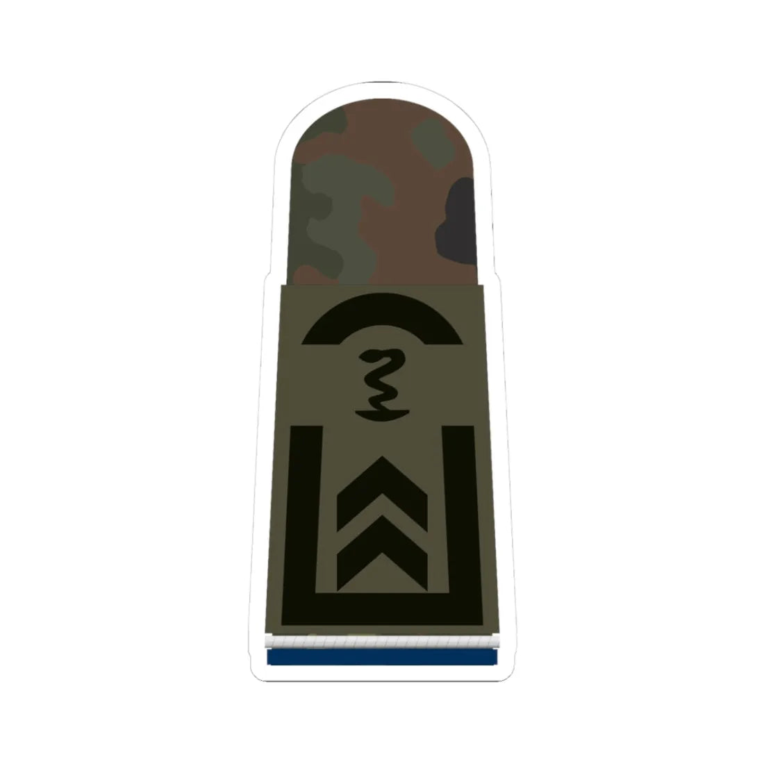 HA OS5 32 Oberfeldwebel SanOA San PH L (Germany) (Military Rank) STICKER Vinyl Kiss-Cut Decal 3 Inch White - The Sticker Space