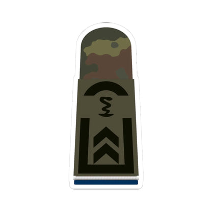 HA OS5 32 Oberfeldwebel SanOA San PH R (Military Rank) STICKER Vinyl Kiss-Cut Decal 3 Inch White - The Sticker Space