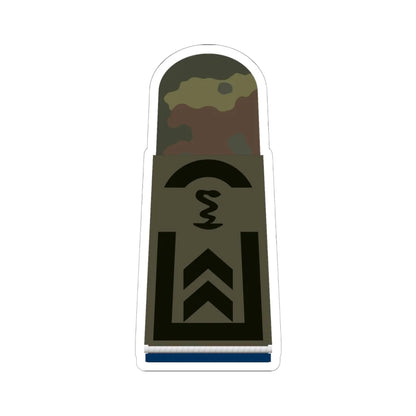 HA OS5 32 Oberfeldwebel SanOA San PH R (Military Rank) STICKER Vinyl Kiss-Cut Decal 6 Inch White - The Sticker Space