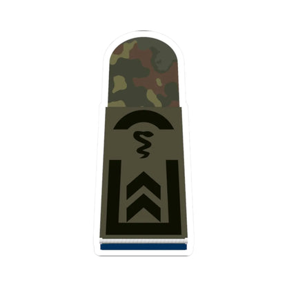HA OS5 32 Oberfeldwebel SanOA San TM R (Germany) (Military Rank) STICKER Vinyl Kiss-Cut Decal 2 Inch White - The Sticker Space