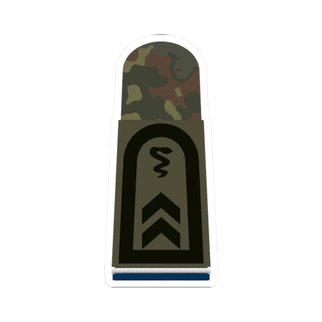 HA OS5 32 Oberfeldwebel SanOA San TMx R (Military Rank) STICKER Vinyl Kiss-Cut Decal 2 Inch White - The Sticker Space