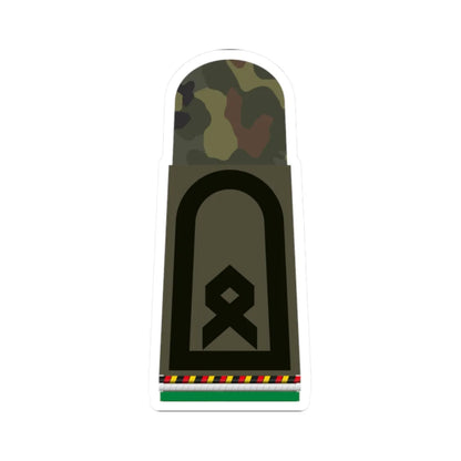 HA OS5 33a Oberfähnrich d.R. PzGren (Germany) (Military Rank) STICKER Vinyl Kiss-Cut Decal 2 Inch White - The Sticker Space
