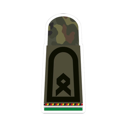 HA OS5 33a Oberfähnrich d.R. PzGren (Germany) (Military Rank) STICKER Vinyl Kiss-Cut Decal 3 Inch White - The Sticker Space