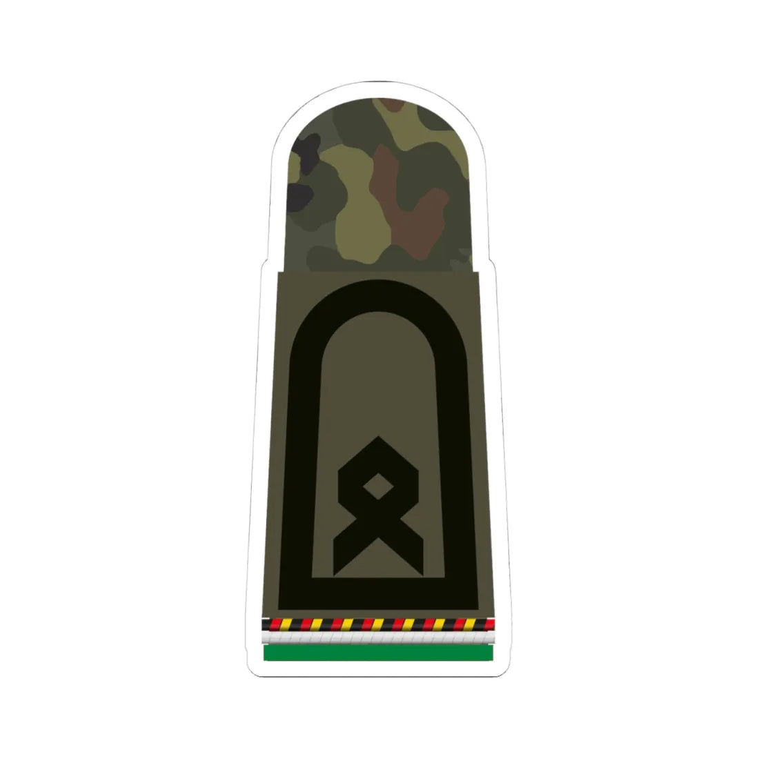 HA OS5 33a Oberfähnrich d.R. PzGren (Germany) (Military Rank) STICKER Vinyl Kiss-Cut Decal 4 Inch White - The Sticker Space