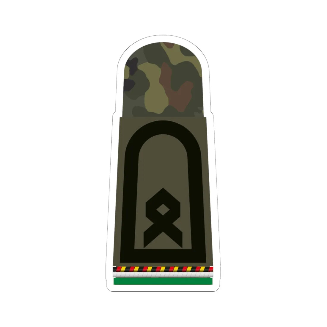 HA OS5 33a Oberfähnrich d.R. PzGren (Germany) (Military Rank) STICKER Vinyl Kiss-Cut Decal 6 Inch White - The Sticker Space
