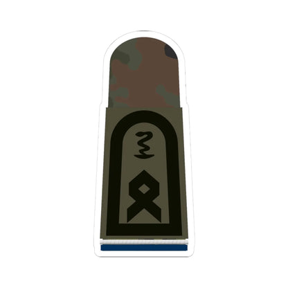 HA OS5 33a Oberfähnrich SanOA San PHx L (Germany) (Military Rank) STICKER Vinyl Kiss-Cut Decal 3 Inch White - The Sticker Space