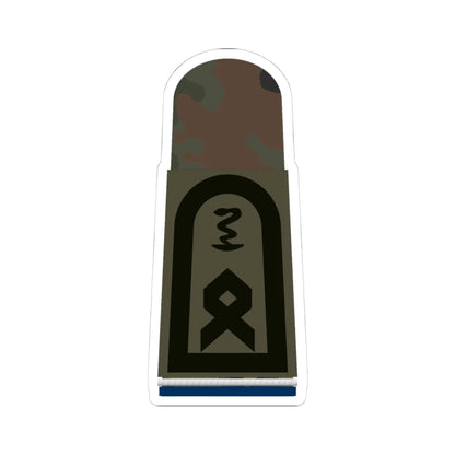 HA OS5 33a Oberfähnrich SanOA San PHx L (Germany) (Military Rank) STICKER Vinyl Kiss-Cut Decal 4 Inch White - The Sticker Space
