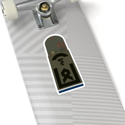 HA OS5 33a Oberfähnrich SanOA San TM R (Military Rank) STICKER Vinyl Kiss-Cut Decal - The Sticker Space