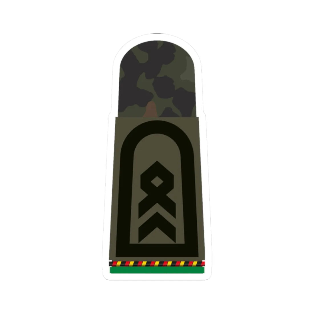 HA OS5 34 Stabsfeldwebel d.R. PzGren (Germany) (Military Rank) STICKER Vinyl Kiss-Cut Decal 2 Inch White - The Sticker Space