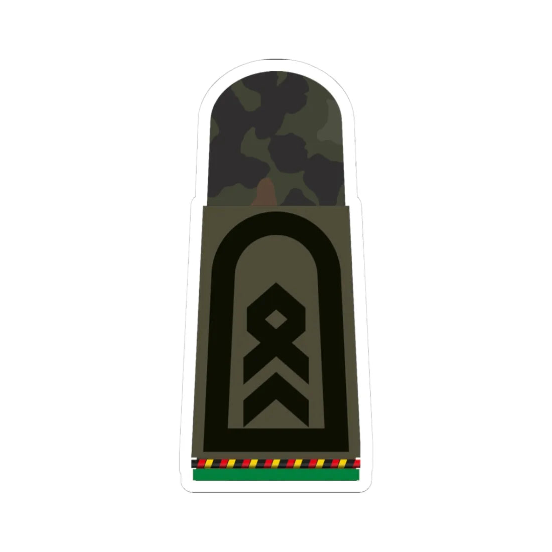 HA OS5 34 Stabsfeldwebel d.R. PzGren (Germany) (Military Rank) STICKER Vinyl Kiss-Cut Decal 3 Inch White - The Sticker Space
