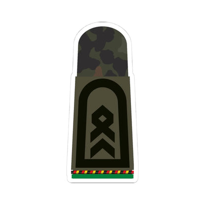 HA OS5 34 Stabsfeldwebel d.R. PzGren (Germany) (Military Rank) STICKER Vinyl Kiss-Cut Decal 4 Inch White - The Sticker Space