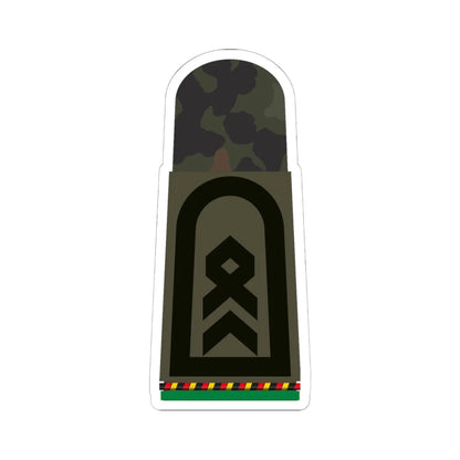 HA OS5 34 Stabsfeldwebel d.R. PzGren (Germany) (Military Rank) STICKER Vinyl Kiss-Cut Decal 6 Inch White - The Sticker Space