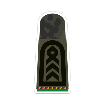 HA OS5 35 Oberstabsfeldwebel d.R. PzGren (Germany) (Military Rank) STICKER Vinyl Kiss-Cut Decal 6 Inch White - The Sticker Space
