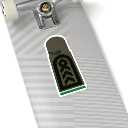 HA OS5 35 Oberstabsfeldwebel OA PzGren (Germany) (Military Rank) STICKER Vinyl Kiss-Cut Decal - The Sticker Space