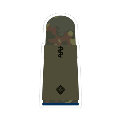 HA OS5 41 Leutnant SanOA San HM L (Military Rank) STICKER Vinyl Kiss-Cut Decal 6 Inch White - The Sticker Space