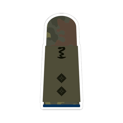 HA OS5 42 Oberleutnant SanOA San PHx L (Military Rank) STICKER Vinyl Kiss-Cut Decal 6 Inch White - The Sticker Space