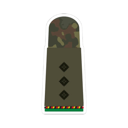 HA OS5 43 Hauptmann d.R. PzGren (Germany) (Military Rank) STICKER Vinyl Kiss-Cut Decal 4 Inch White - The Sticker Space