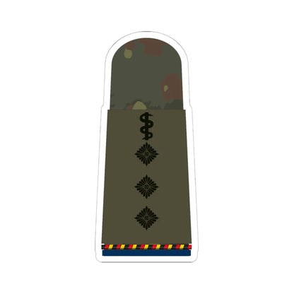 HA OS5 43b Stabsarzt d.R. San HMx R (Germany) (Military Rank) STICKER Vinyl Kiss-Cut Decal 6 Inch White - The Sticker Space
