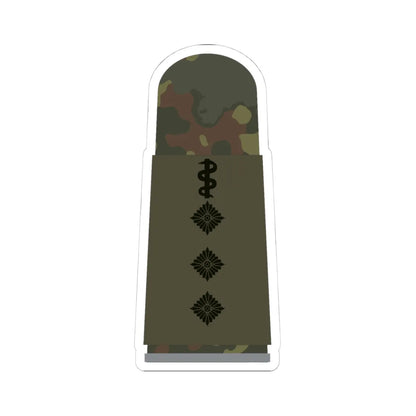 HA OS5 43b Stabsarzt HFlg HMx L (Germany) (Military Rank) STICKER Vinyl Kiss-Cut Decal 4 Inch White - The Sticker Space