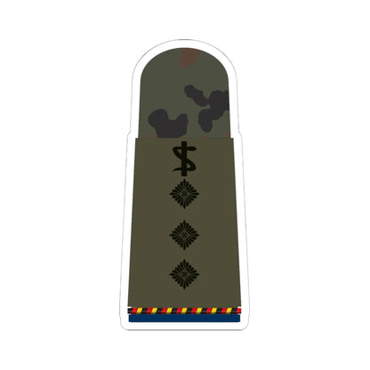 HA OS5 43c Stabsarzt d.R. San ZMx R (Germany) (Military Rank) STICKER Vinyl Kiss-Cut Decal 6 Inch White - The Sticker Space
