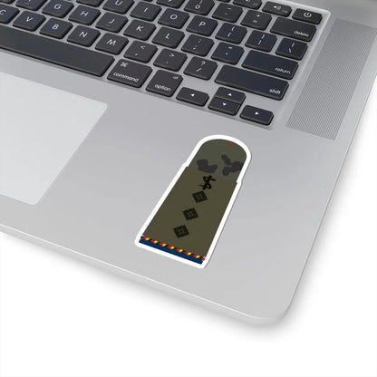 HA OS5 43c Stabsarzt d.R. San ZMx R (Germany) (Military Rank) STICKER Vinyl Kiss-Cut Decal - The Sticker Space