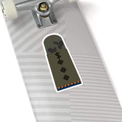 HA OS5 43c Stabsarzt d.R. San ZMx R (Military Rank) STICKER Vinyl Kiss-Cut Decal - The Sticker Space