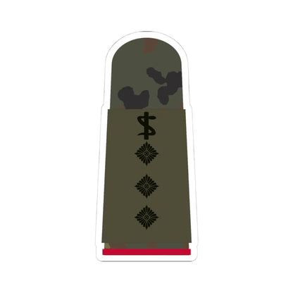 HA OS5 43c Stabsarzt i.G. ZMx R (Germany) (Military Rank) STICKER Vinyl Kiss-Cut Decal 4 Inch White - The Sticker Space