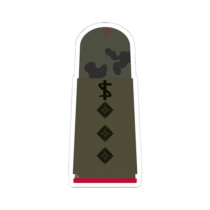 HA OS5 43c Stabsarzt i.G. ZMx R (Germany) (Military Rank) STICKER Vinyl Kiss-Cut Decal 6 Inch White - The Sticker Space