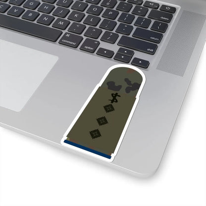 HA OS5 43c Stabsarzt San ZMx R (Military Rank) STICKER Vinyl Kiss-Cut Decal - The Sticker Space