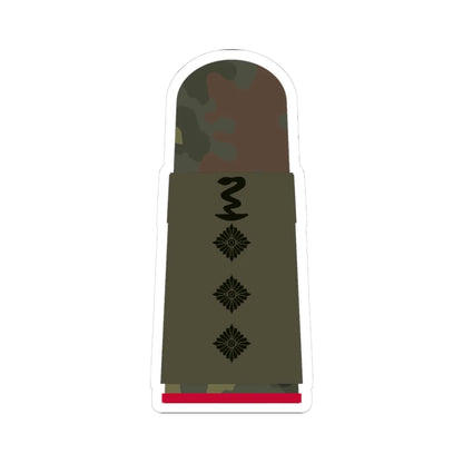 HA OS5 43d Stabsapotheker i.G. PH L (Military Rank) STICKER Vinyl Kiss-Cut Decal 3 Inch White - The Sticker Space