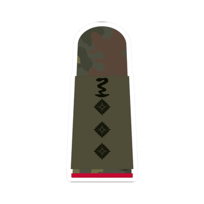 HA OS5 43d Stabsapotheker i.G. PHx L (Military Rank) STICKER Vinyl Kiss-Cut Decal 2 Inch White - The Sticker Space
