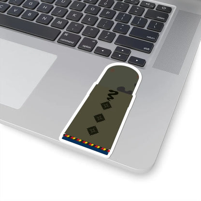 HA OS5 43e Stabsveterinär d.R. San TM L (Military Rank) STICKER Vinyl Kiss-Cut Decal - The Sticker Space