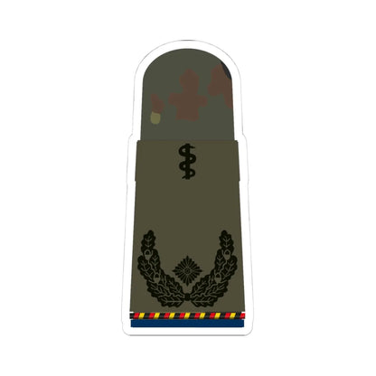 HA OS5 51b Oberstabsarzt d.R San HM R (Germany) (Military Rank) STICKER Vinyl Kiss-Cut Decal 4 Inch White - The Sticker Space