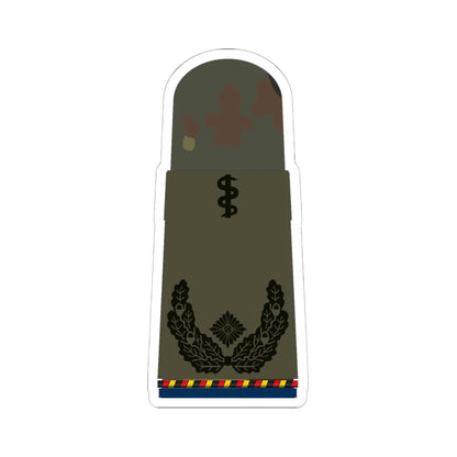 HA OS5 51b Oberstabsarzt d.R San HM R (Germany) (Military Rank) STICKER Vinyl Kiss-Cut Decal 6 Inch White - The Sticker Space
