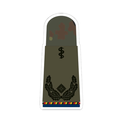 HA OS5 51b Oberstabsarzt d.R San HMx R (Military Rank) STICKER Vinyl Kiss-Cut Decal 6 Inch White - The Sticker Space