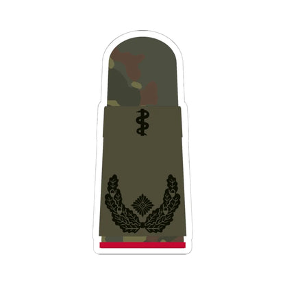 HA OS5 51b Oberstabsarzt i.G. HM L (Germany) (Military Rank) STICKER Vinyl Kiss-Cut Decal 6 Inch White - The Sticker Space