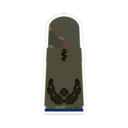 HA OS5 51b Oberstabsarzt San HM L (Germany) (Military Rank) STICKER Vinyl Kiss-Cut Decal 6 Inch White - The Sticker Space